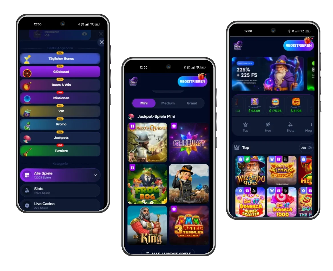 wizardo casino mobile